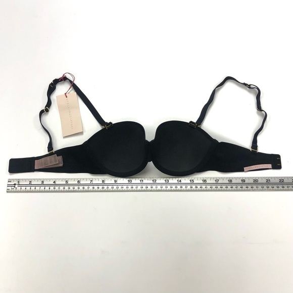 Stella McCartney NEW balconette bra Black Stella Smooth Size 30C - Picture 8 of 10